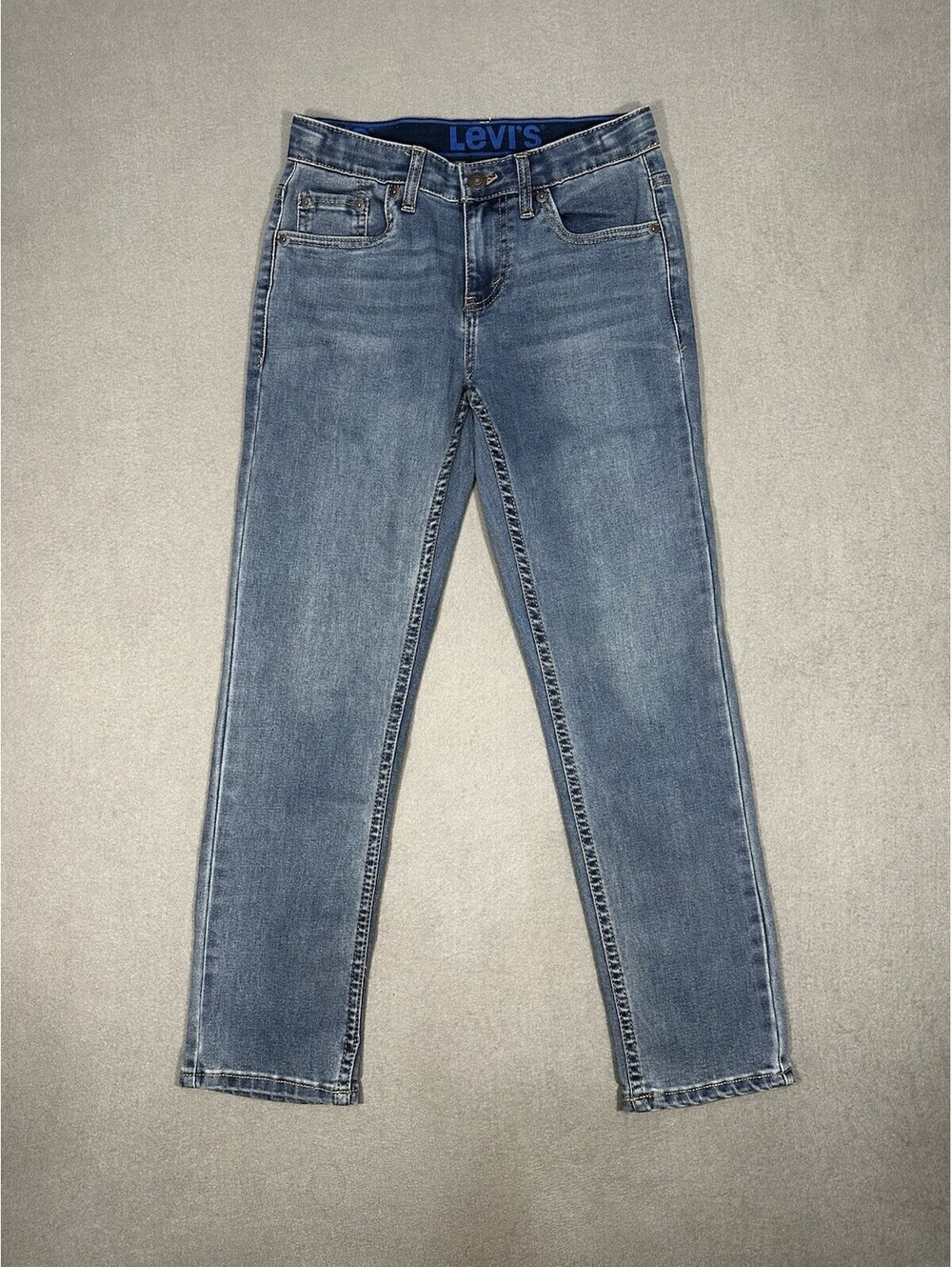 Levi’s 502 Boys 10 Regular Jeans W25 L25 Taper NWOT Medium Wash